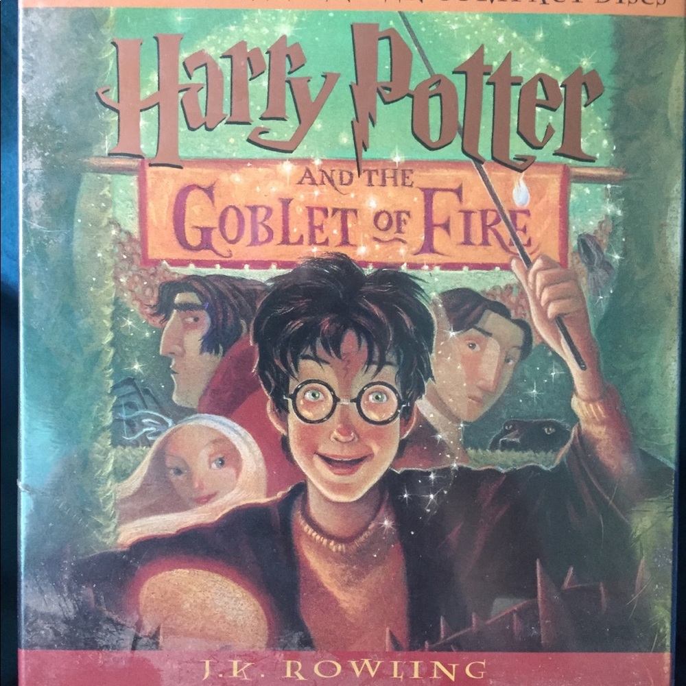 🌺 Harry Potter and The Goblet of Fire Audio CD’s